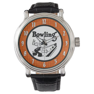 Reloj De Pulsera Vintage Bowling Watch