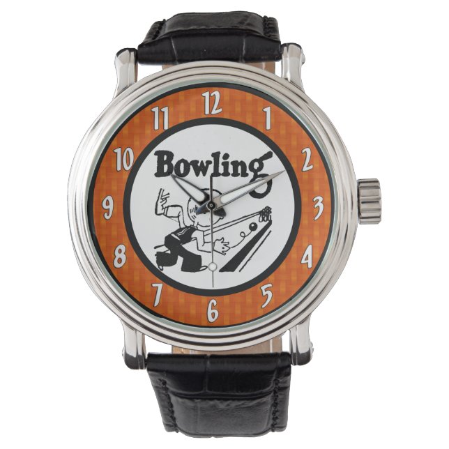 Reloj De Pulsera Vintage Bowling Watch (Anverso)