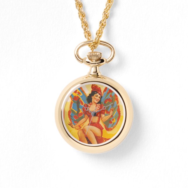 Reloj De Pulsera Vintage Clyde Beatty Circus Poster (Anverso)