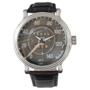 Reloj De Pulsera Vintage German Luxury Car Speedometer