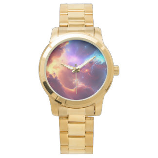 Reloj De Pulsera Vintage Gold Women's Watch con rostro fluorescente