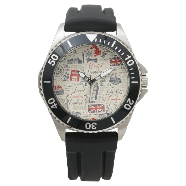Reloj De Pulsera Vintage London Watch (Anverso)