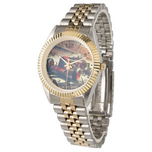 Reloj De Pulsera Vintage Racecar Watch