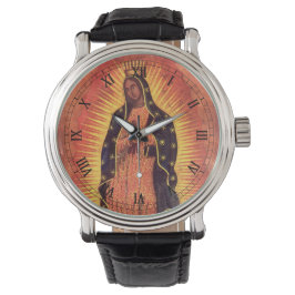 Reloj De Pulsera Vintage Religión Virgen María Nuestra Señora de Gu