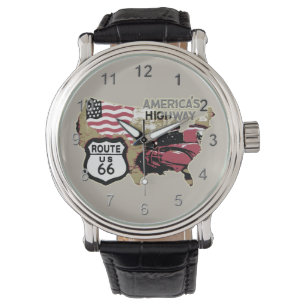 Reloj De Pulsera Vintage Route 66 Time