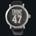 Reloj De Pulsera Vintage Trump, presidente de Trump<br><div class="desc">El presidente de Trump Vance,  Vintage Trump,  gana el día de la investidura</div>