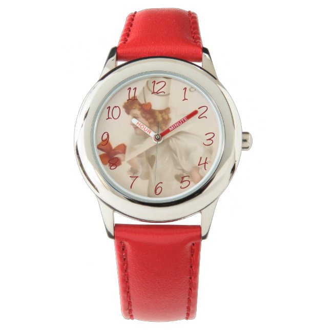 Reloj De Pulsera Vintage Valentine Clown (Anverso)