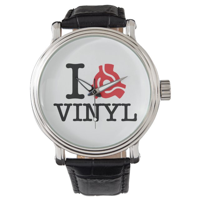 Reloj De Pulsera Vinyl adaptador I 45 (Anverso)