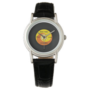 Reloj De Pulsera Vinyl Classic Record Watch a 45 RPM