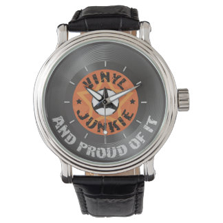 Reloj De Pulsera Vinyl Junkie - Y orgulloso de ello