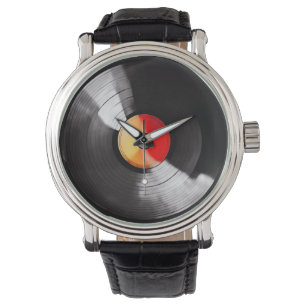 Reloj De Pulsera Vinyl Record Watch