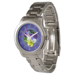 Reloj De Pulsera Viola Wildflowers