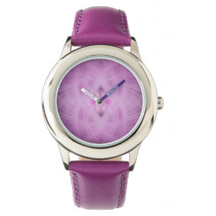 Reloj De Pulsera VIOLET - Arte fractal -