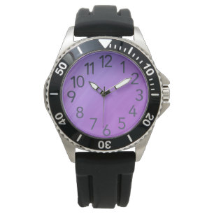 Reloj De Pulsera Violeta Vigilancia de Amigos