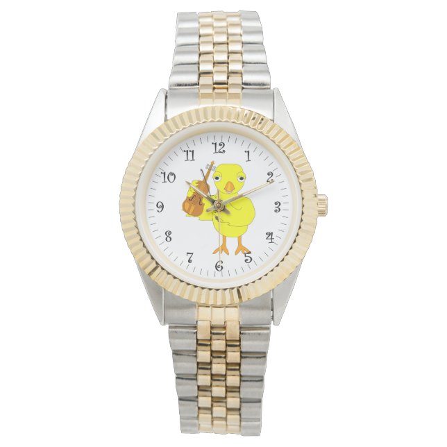 Reloj De Pulsera Violin Chick (Anverso)