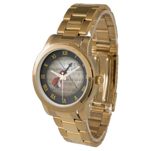 Reloj De Pulsera Violin ~ Fondo "El planeta musical" * ~