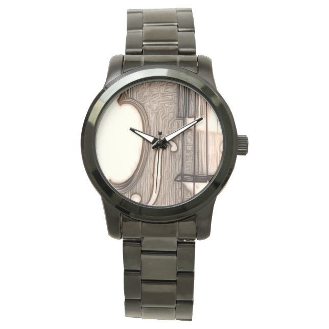 Reloj De Pulsera ¿Violín, Viola, Cello? (Anverso)