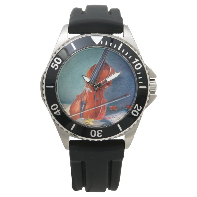 Reloj De Pulsera Violín/Violin (Anverso)