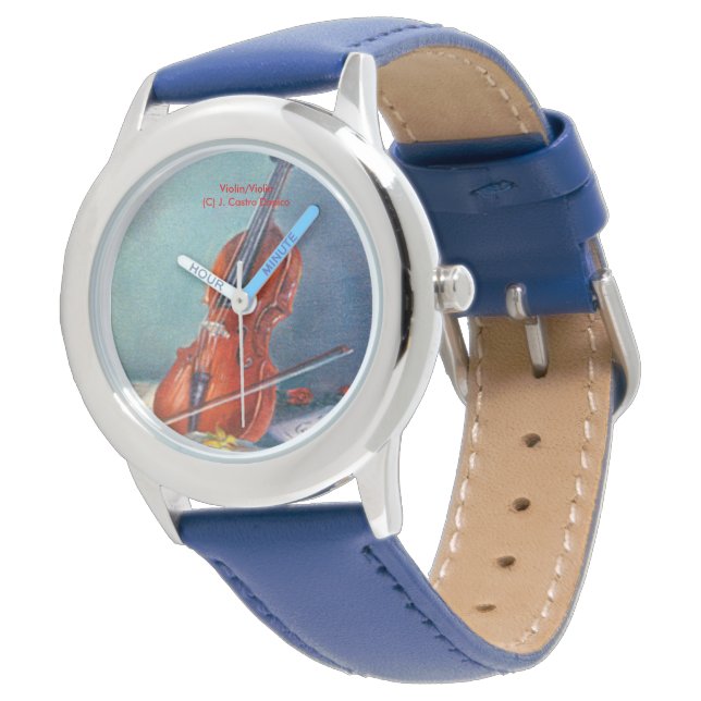 Reloj De Pulsera Violín/Violin (Angular)