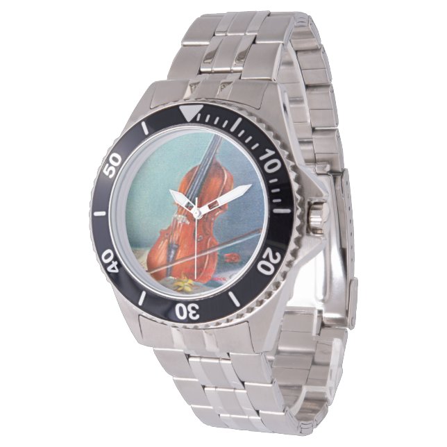 Reloj De Pulsera Violín/Violin (Angular)