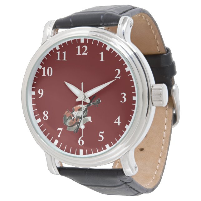 Reloj De Pulsera Violin Watch (Angular)