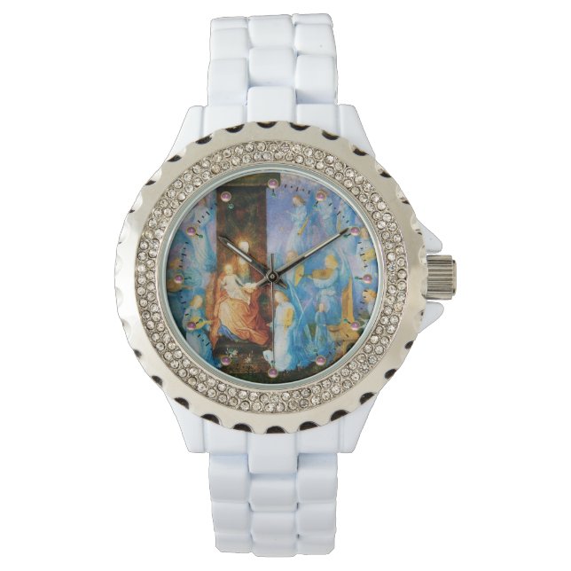 RELOJ DE PULSERA VIRGEN CON NIÑO - CONCIERTO DE ÁNGELES (Anverso)