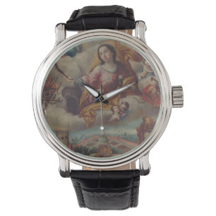 Reloj De Pulsera Virgen de Santa Bárbara y mártir