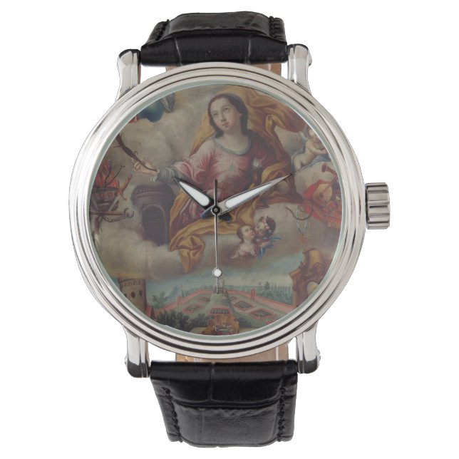 Reloj De Pulsera Virgen de Santa Bárbara y mártir (Anverso)