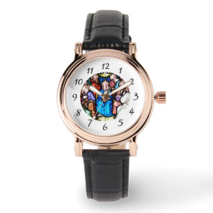 Reloj De Pulsera Virgen María Cristal Manchada Confirmación Espírit