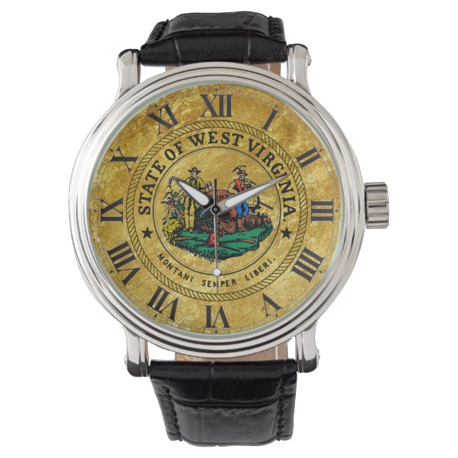 Reloj De Pulsera Virginia Occidental (Anverso)