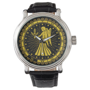 Reloj De Pulsera Virgo - Rótulo del zodiaco - símbolo - horóscop