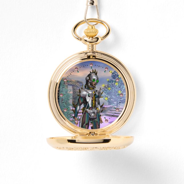 RELOJ DE PULSERA VÍSPERA DE CIBORG DE AÑO NUEVO (Anverso)