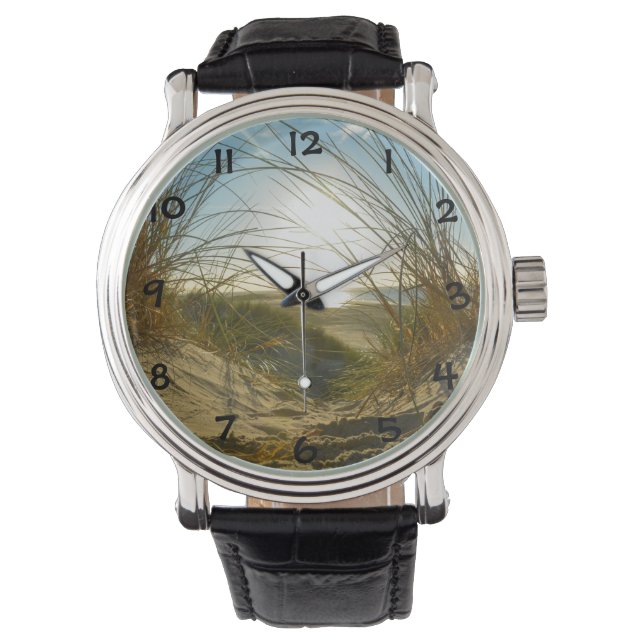 Reloj De Pulsera Vista a través de las dunas   - (Anverso)