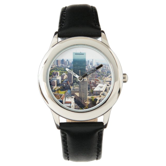 Reloj De Pulsera Vista aérea de Boston 2 (Anverso)
