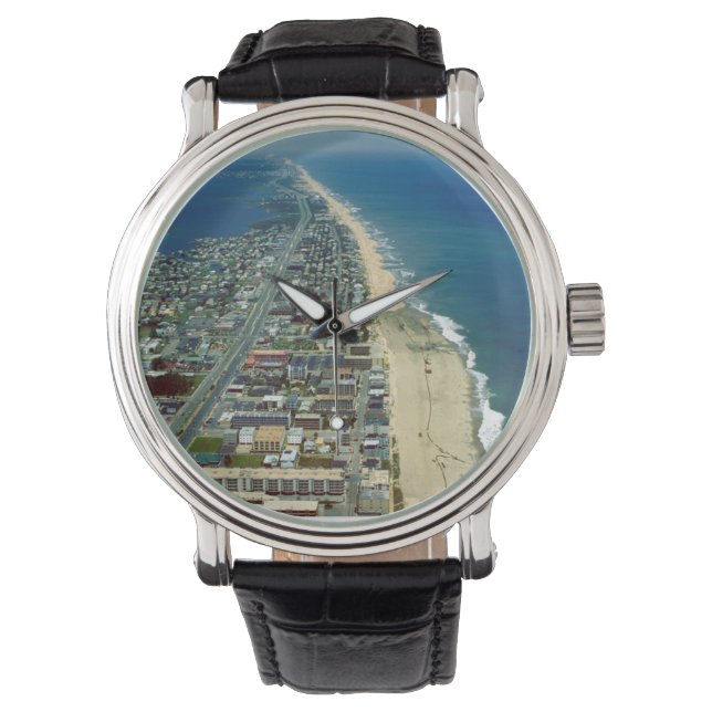 Reloj De Pulsera Vista aérea de Ciudad del Océano (Anverso)