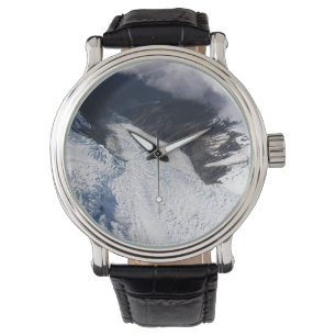 Reloj De Pulsera Vista aérea del glaciar Franz Josef, Nueva Zelanda