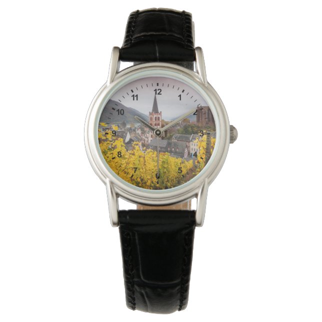 Reloj De Pulsera Vista de ciudad elevada | Alemania (Anverso)