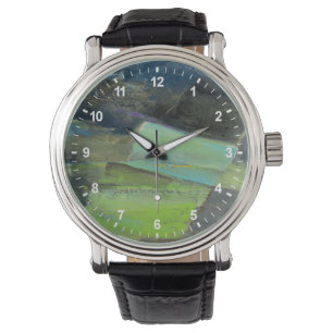 Reloj De Pulsera Vista de la Costa II   Impresión abstracta