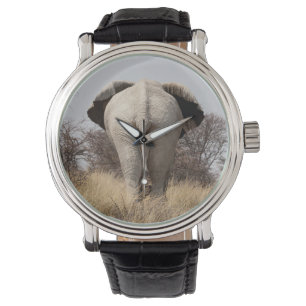 Reloj De Pulsera Vista trasera de elefante