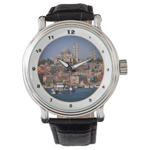 Reloj De Pulsera Vistas al Sultan Ahmed y Estambul, Turquía