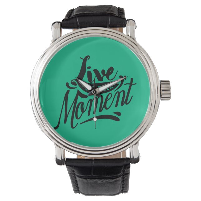 Reloj De Pulsera Vive en el Momento (Anverso)