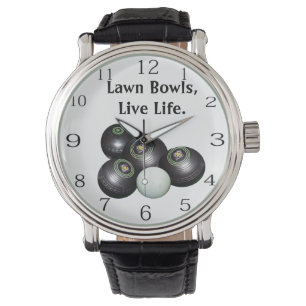 Reloj De Pulsera Vive La Vida Y Juega Bolas De Césped,