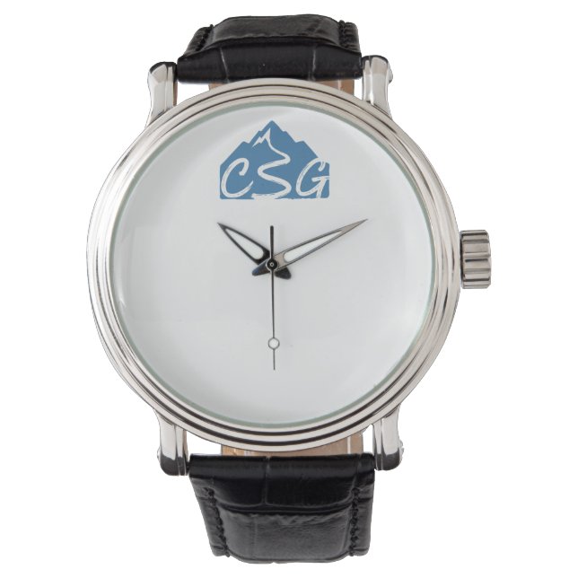 Reloj De Pulsera Vive tu vida en tiempo de CSG (Anverso)