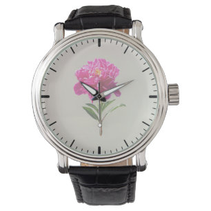 Reloj De Pulsera Vivid Pink Peony