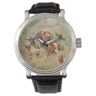 Reloj De Pulsera Vizsla de cabello alámbrico húngaro