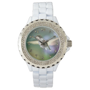 Reloj De Pulsera Volando colibrí