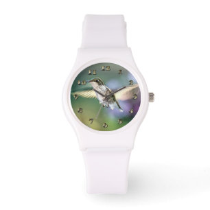 Reloj De Pulsera Volando colibrí