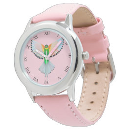 Reloj De Pulsera Volando pájaros coloridos