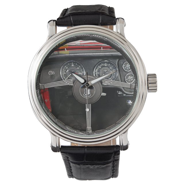 Reloj De Pulsera Volante de dirección Triumph TR3 1960 (Anverso)
