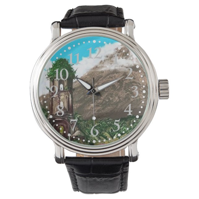 Reloj De Pulsera Volcán Mayon (Anverso)